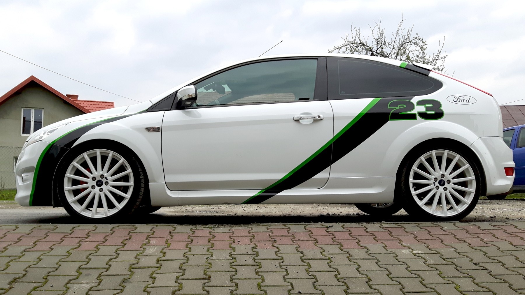 Naklejki na samochód samochodowe Ford Fiesta Focus WRC Irmscher Sticker Decals Aufkleber