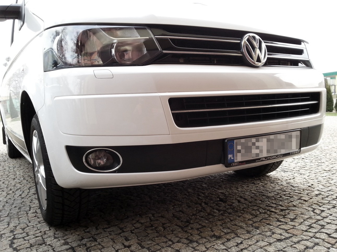 Naklejki tuningowe VW T5 edition 25, osłony halogenów - dodatkowe elementy