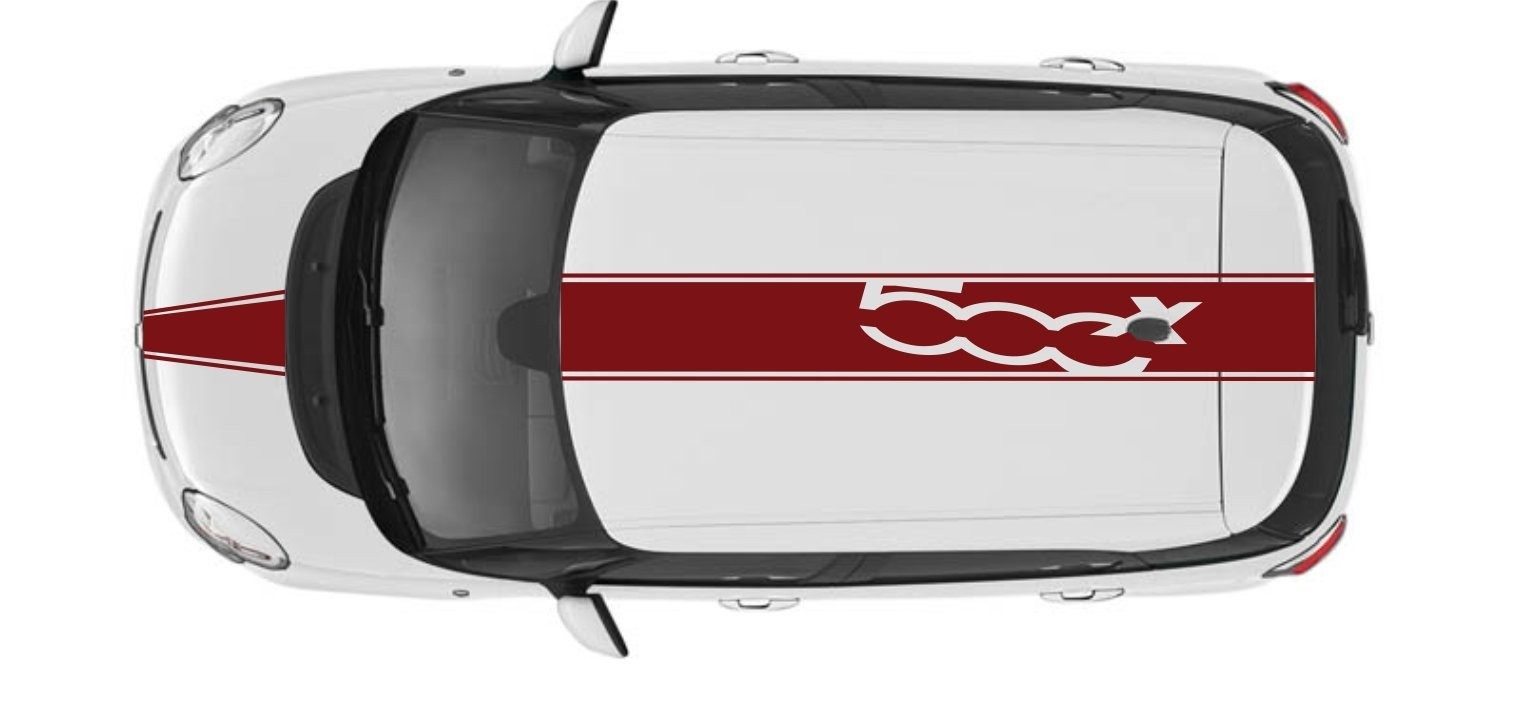 Naklejki Fiat 500 abarth Irmscher Sticker Decals Aufkleber