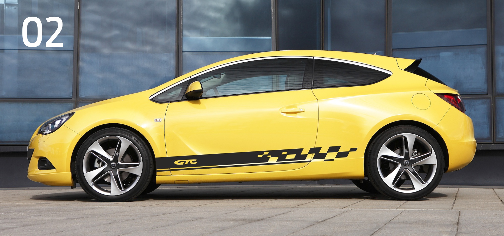Naklejki Opel Astra Insignia OPC Irmscher Sticker Decals Aufkleber GTC