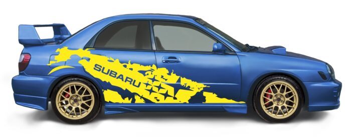 Subaru Impreza naklejki decals sticker aufkleber