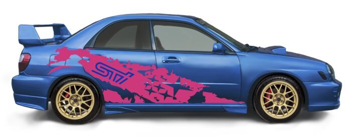 STI Subaru Impreza naklejki decals sticker aufkleber