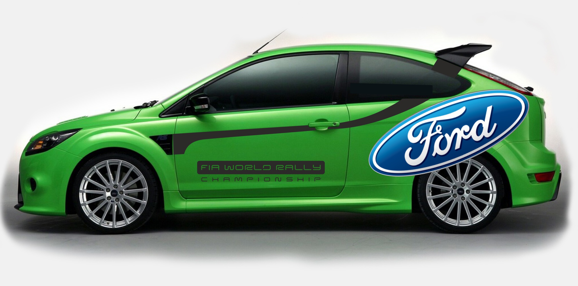 Naklejki na samochód samochodowe Ford Fiesta Focus WRC RS Irmscher Sticker Decals Aufkleber