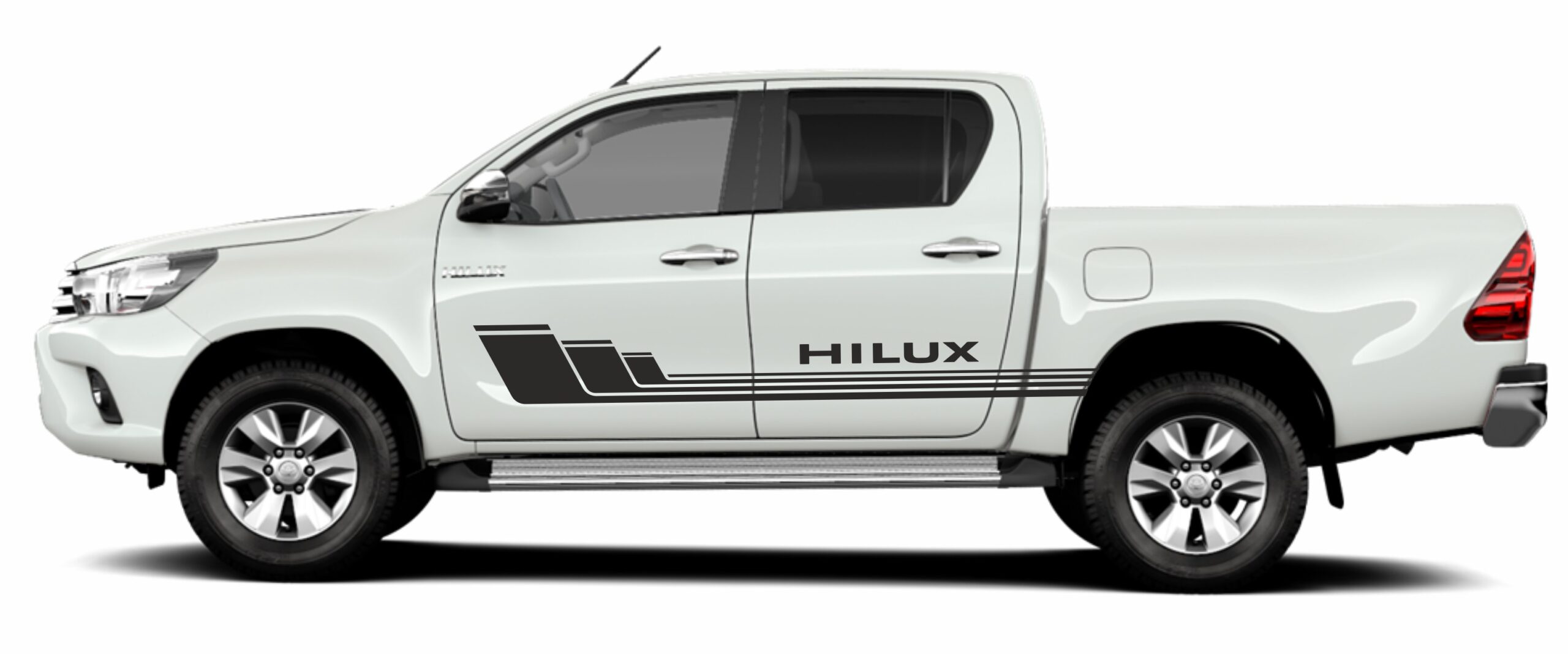 Naklejki na HILUX MITSHUBISHI L200 terenowe 4x4 pickup
