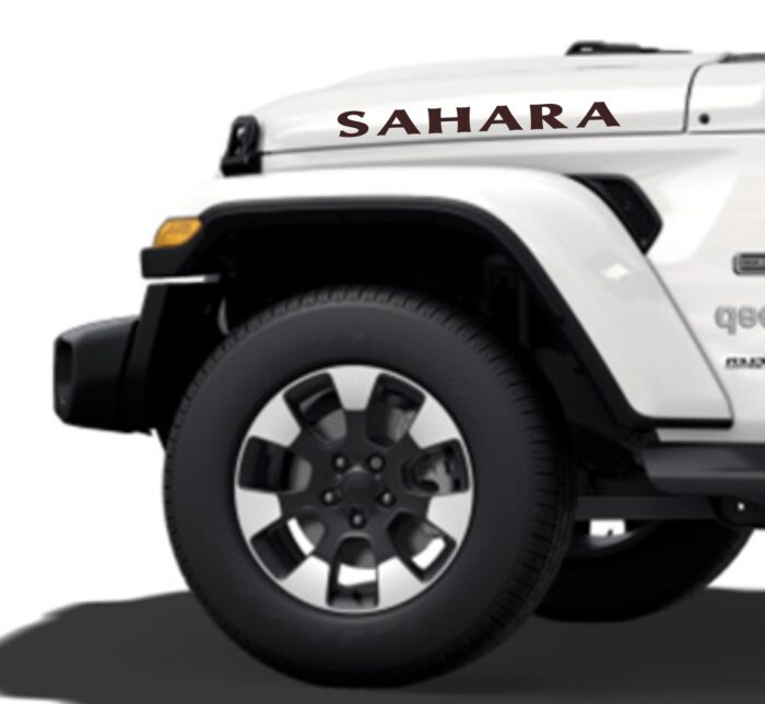 naklejki decal sticker jeep wrangler sahara