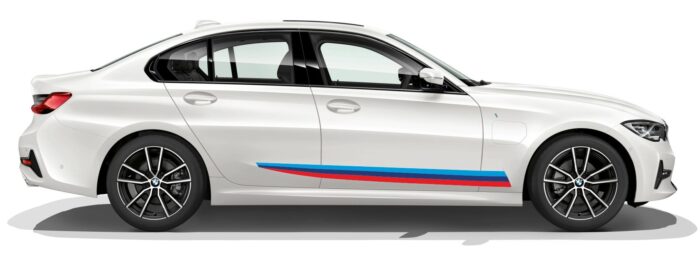 Naklejki na BMW G20, G21, G22 Performance 3-kolorowe