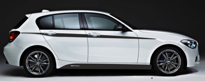 BMW side stripe F32 01 naklejki decals stripes sticker aufkleber nalepky samolepky tuning