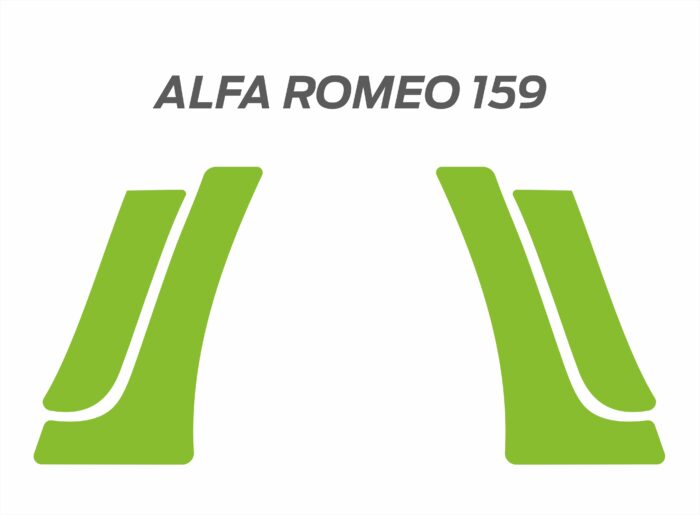 alfa romeo 159 folie ochronne naklejki decals stripes sticker aufkleber nalepky samolepky tuning