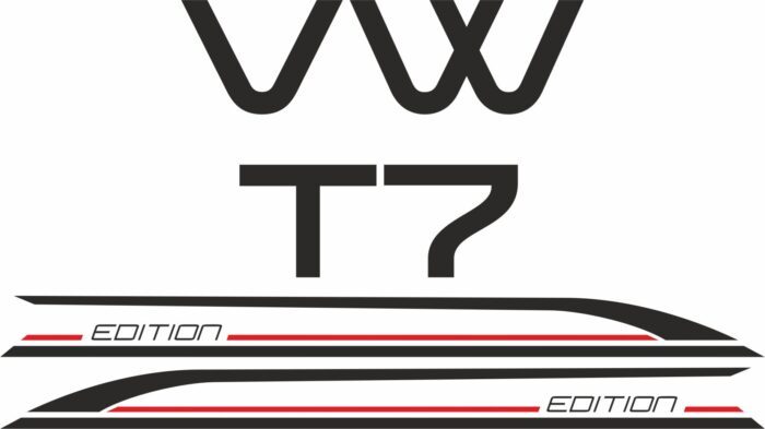 VW T7 WOLKSWAGEN naklejki decals stripes sticker aufkleber nalepky