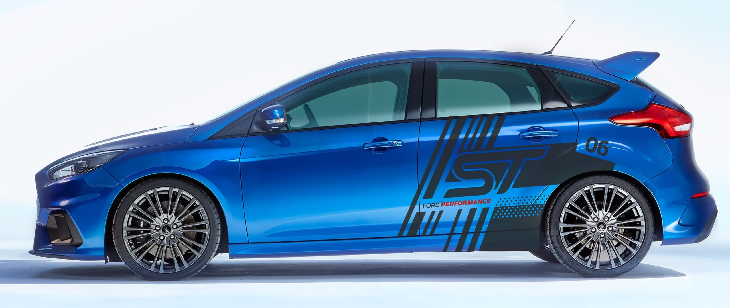 Ford Focus RS Naklejka folia sticker aufkleber decals nalepky samolepky tuning na boki Performace
