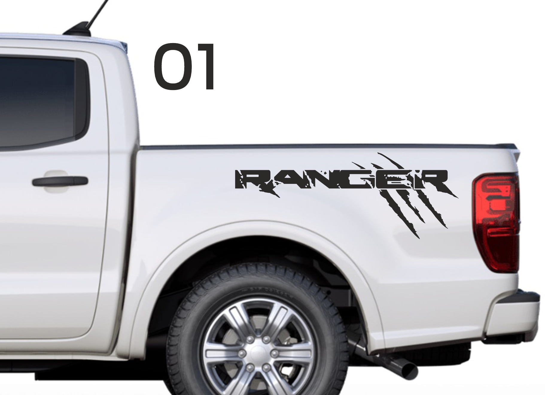 Ford Ranger Naklejka folia sticker aufkleber decals nalepky samolepky tuning na boki Ranger