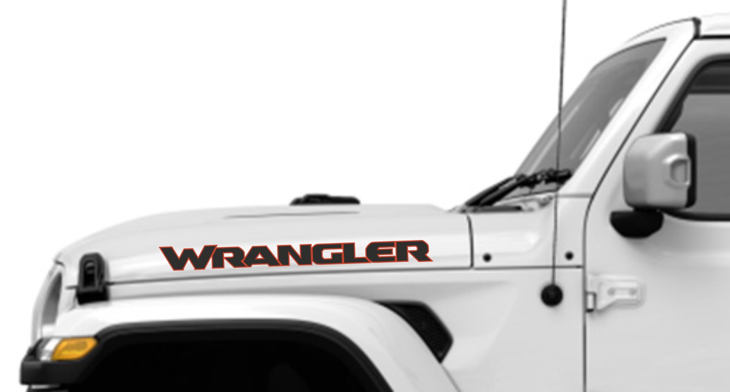 Jeep Wrangler Naklejka folia sticker aufkleber decals nalepky samolepky tuning na boki Wrangler
